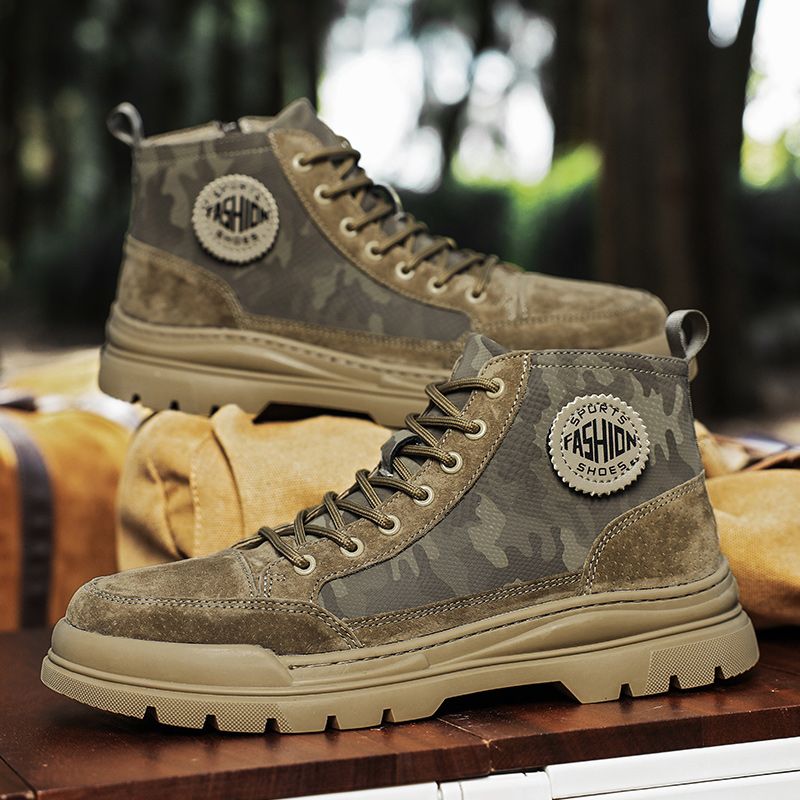 Non-slip Outdoor Sports Men's Shoes Casual Shoes Platform Heightening Dad Shoes Trendy Shoes_vogvips.com