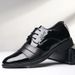 Men's Formal Dress Shoes - Pointed Toe PU Leather Business Office Shoes For Men With Breathable & Comfortable Design - Available In Extended Sizes_vogvips.com