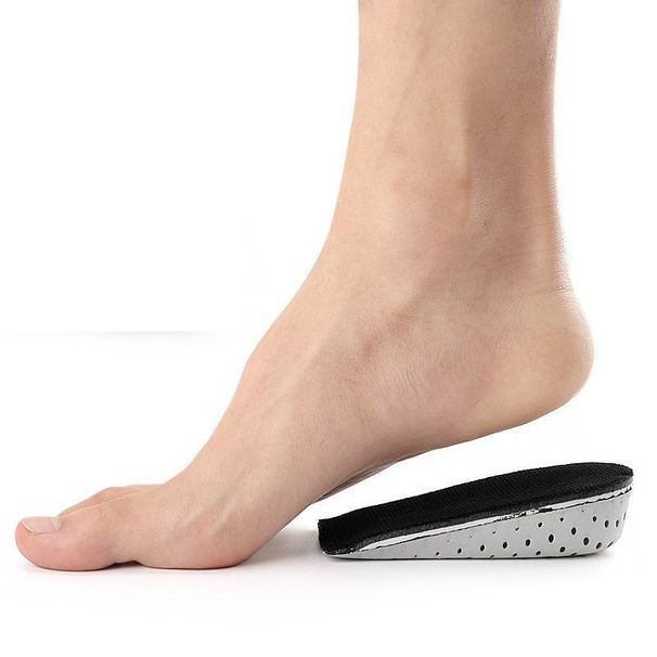 Height Increasing Insoles For Men And Women, Thickened Invisible 234cm Sports Transparent Silicone Half Pad Inner Height Increasing Insoles_vogvips.com