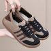 Women's Slip-On Casual Sneakers | Breathable Mesh Comfort Flat Shoes For Walking | Classic German Army Trainer Style_vogvips.com
