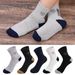5Pairs Mens Cotton Sports Spring And Autumn Leisure Sweat Absorbent Comfortable Breathable Basketball Socks Meias EU_vogvips.com