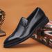 2025 Spring/Summer New Top Layer Cowhide Business Leather Men Slip-On Formal British Style Mens Shoes_vogvips.com