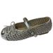 French Flat-soled Small Single Shoes Women's Skirt Mary Jane Shoes Ballet Evening Shoes Doudou Shoes_vogvips.com