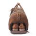 Crazy Horse Travel First Layer Cowhide Handheld Gym Duffel Genuine Leather Shoe Slot Single Shoulder Crossbody Bag_vogvips.com