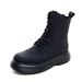 European Warm Series Martin For Women 2025 Spring And Autumn New Genuine Leather British Thick-Soled Mid-Calf Short Couple Style Men's_vogvips.com