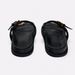 SHLIANG Casual Flat Women Beach Slippers Outdoor Thick Bottom Female Summer Slides Metal Buckle Soft Leather Walking Ladies Roman Shoes Y0276_vogvips.com