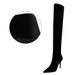 Women's Fashion Slim High Heel Over The Knee Boots Winter Suede Pointed Toe Stiletto Boots For Night Out Party Over The Knee Boots_vogvips.com