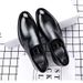 Men's Pointed-Toe Slip-On Dress Shoes – British-Inspired Casual & Business Loafers With Hidden Wedge Heel (Sizes 37-45, 2 Colors)_vogvips.com