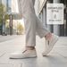 Spring White Shoes Leather Breathable Men's Doudou Shoes Casual Soft Leather One-pedal Lazy Shoes Men's Shoes_vogvips.com