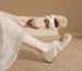 French-style Camellia Mary Jane Shoes For Women, Cross-shaped Flat Sole, High-rise Ballet Style, Shallow Toe, Single Shoe_vogvips.com