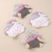 10 Pairs Colorful Ankle Socks For Kid- Soft Comfortable Boys' Girls' Socks, Featuring Stripes And Heart-shaped Patterns_vogvips.com