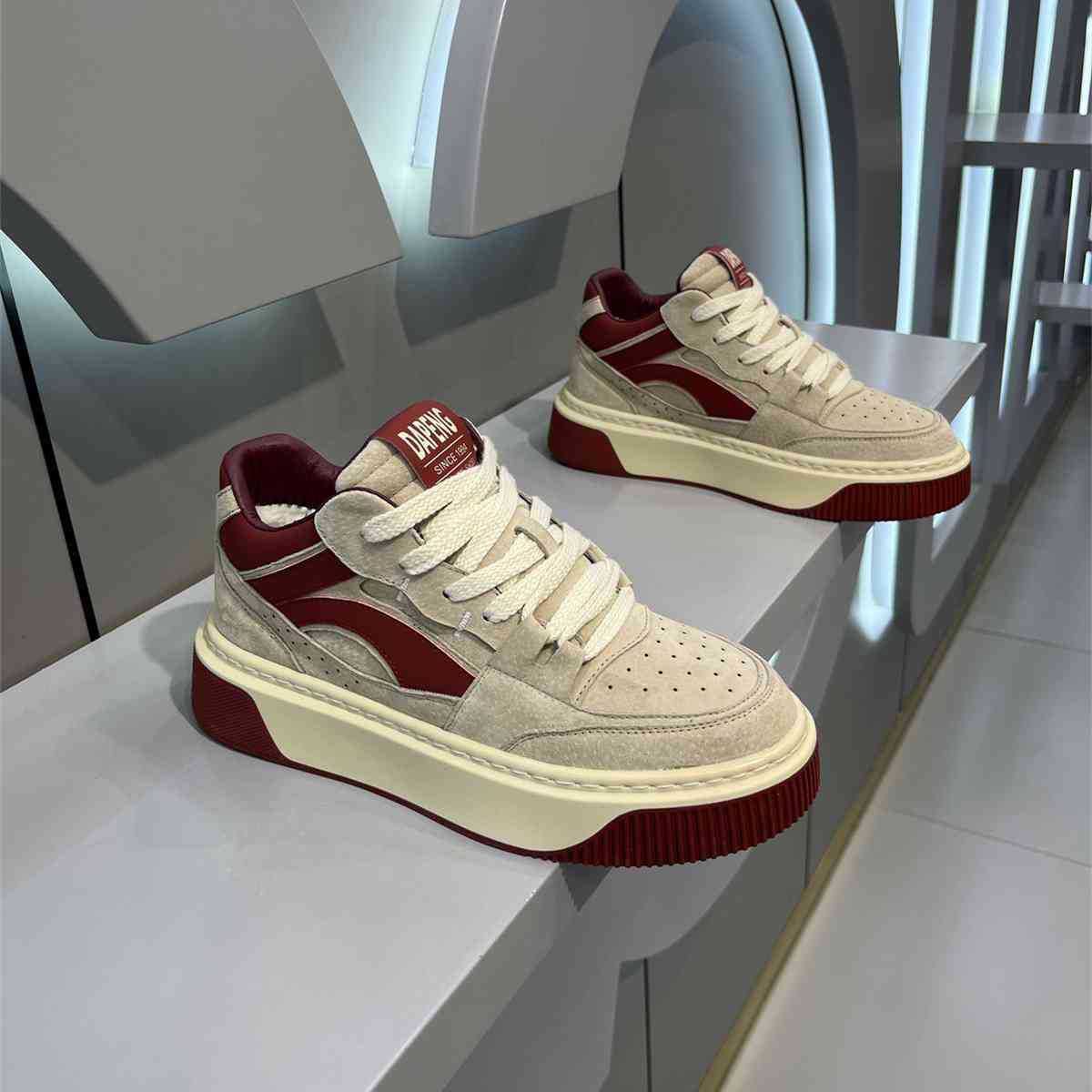 Internet Famous 2025 Autumn And Winter New Men's Soft Sole Ins Casual Anti Slip Versatile Trendy Board Shoes_vogvips.com
