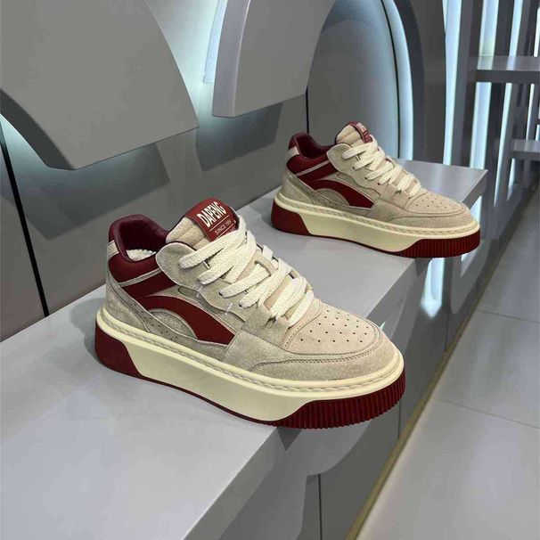 Internet Famous 2025 Autumn And Winter New Men's Soft Sole Ins Casual Anti Slip Versatile Trendy Board Shoes_vogvips.com