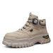 Autumn Men's High-Top Martin Boots, Men's British Retro Outdoor Work Shoes, Thick-Soled Non-Slip Sports Casual Short Boo_vogvips.com