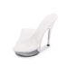 European And American Large-size Crystal Sandals, Sexy Stiletto Heels, Platform Fish-mouth High-heeled Slippers, Runway_vogvips.com