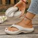 Summer Women's Slippers Thick Soft Sole Non-slip Fashion Men Outdoor Beach Cool Flip-flops Couple Shoes_vogvips.com