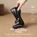 Cameido Mary Jane Shoes With Buckle And Low Heel Spring Pleated Square Toe Platform Single Shoes_vogvips.com