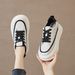 White Pillow Crane Thick-soled White Sneakers For Women, 2025 Spring And Autumn New Model, Versatile Height-increasing_vogvips.com