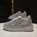 Water-drill Street Dad Shoes For Women, 2023 New Style, Slimming, Classic Casual Mai Kun Thick-soled Leisure Shoes_vogvips.com