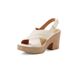 Women's Chunky Heel Wedge 2026 New Summer Outdoor Versatile Fashion Ultra-light Comfortable Thick-soled Stylish Sandals_vogvips.com