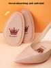 1/2pairs Forefoot Women High Heels Non-slip Pain Relief Insert Half Insoles Front Cushion Foot Care Shoe Pads Insole_vogvips.com
