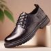 Men's New Cross-border Men's Casual Style, Breathable, Versatile Business Leather Shoes, Sole, Soft Surface, Non-slip_vogvips.com