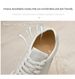 STRIDEO2026 Spring New Inner Height Increase White Shoes Versatile Fashion Sports Casual Shoes Light College Style Shoes Women_vogvips.com