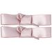 Shoe Accessories silk shoelaces 2cm lace satin ribbon black and white color candy color flat ribbon shoelace rope a pair_vogvips.com