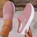 Women's Casual Comfortable Breathable Sandals Summer Lightweight Slip on Slippers Versatile Thick Soled Shoes_vogvips.com
