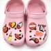 Basketball Series Cartoon Shoes Flower Shoe Buckle Personality All Match Basketball Lovers Garden Shoes Decorative Buckle Accessories_vogvips.com