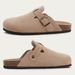 Shevalues Classic Cork Clogs Slippers Women Soft Footbed Suede Sandals With Arch Support Trendy Beach Slides Home Men_vogvips.com