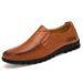 Men's Shoes Casual Leather Shoes Overalls Lazy Shoes_vogvips.com