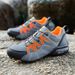 Men's Summer Breathable Mesh Hiking Shoes - Lightweight & Anti-Slip For Outdoor Training (Casual Athletic Sneakers)_vogvips.com