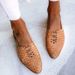 Women's Flat Pointed-Toe Woven Sandals - Breathable Summer Casual Shoes For Wide Feet (Sizes 34-43, Multiple Colors)_vogvips.com