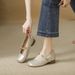 French-style Mary Jane Shoes For Women, 2026 New Model, Shallow Cut With One-strap Buckle, Soft Sole, Comfortable, Small_vogvips.com