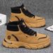 High-top Martin Autumn 2025 New Work Shoes Men's Korean Versatile British Style Thick-soled Short Boots_vogvips.com