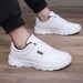 Soft Moccasin Comfortable Casual Shoes For Solid Black White Walking Men Sneakers Footwear Plus Size 39-46_vogvips.com