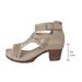 Wholesale 2026 Foreign Trade Summer Women's High-heeled Sandals Cross-border Large Size Fish Mouth Thick Heel Outer Wear Hollow High-heeled Sandals_vogvips.com