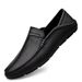 Top Layer Men's Round Head Shoes Overalls Single Shoes Men's Casual Leather Shoes One Foot_vogvips.com