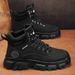 New Men's British Style Work Dress Motorcycle Mountaineering Casual Shoes Fashion_vogvips.com
