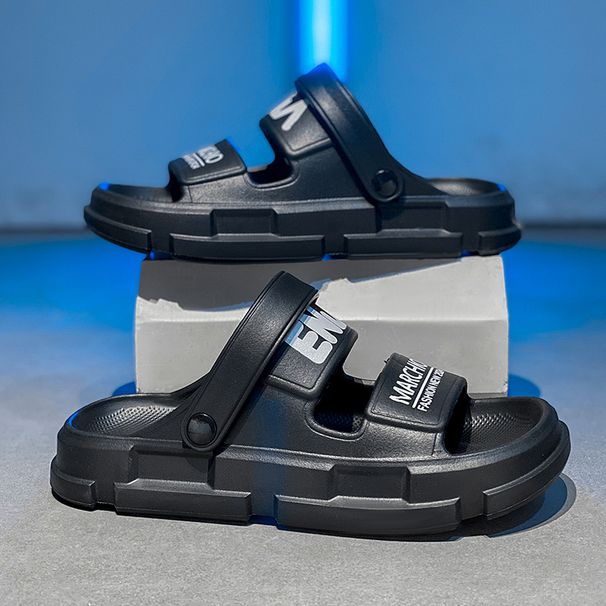 EVA Summer Lightweight Sandals Beach Shoes Thick Soled Men's Dual-use Cool Slippers Men_vogvips.com