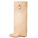 Vintage Thigh-high Boots With Large Barrel Circumference And Pointed Heels With Metal Lock Wedges_vogvips.com
