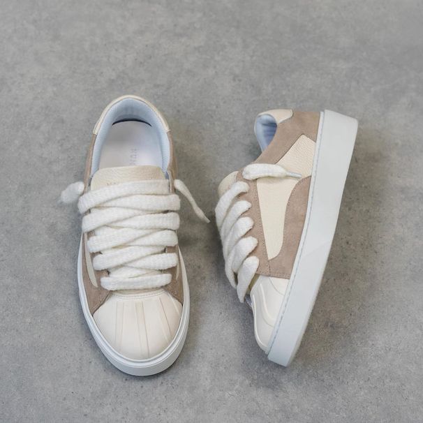 French High-end Luxury Brand Numeris Low Shell Toe Thick-soled Fashionable Versatile Casual Ss White Sneakers For_vogvips.com