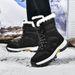 2025 New Velvet Camouflage Snow Boots Outdoor Anti Slip High Top Cotton Shoes Cross Border Large Thickened Warm Boots_vogvips.com