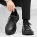 European Warm Series Men's Martin Summer New British Style High-top Leather Shoes Black Mid-top Height-increasing Work Ankle Boots_vogvips.com