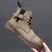 Cowhide Martin Boots, Outdoor Workwear, High Top Casual Shoes, Retro High Top Boots_vogvips.com