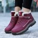 Winter Large Elderly Women's Velvet Warm High Top Cotton Men's Middle Aged Walking Mom And Dad Shoes_vogvips.com