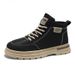 Men's Martin Boots Autumn High-Top Shoes, Trendy And Versatile Men's Non-Slip Leather Casual Work Short Boots_vogvips.com