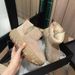 Fleece-Lined 2024 Sheepskin Thickened New Thick-Soled Warm Pure Wool Snow Boots Women's Cotton Shoes_vogvips.com