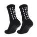 Triangle Flower Pattern Football Socks Professional Training Thickened Towel Bottom Mid Tube Dotted Non Slip Men And Women Sports Socks Yoga Socks_vogvips.com